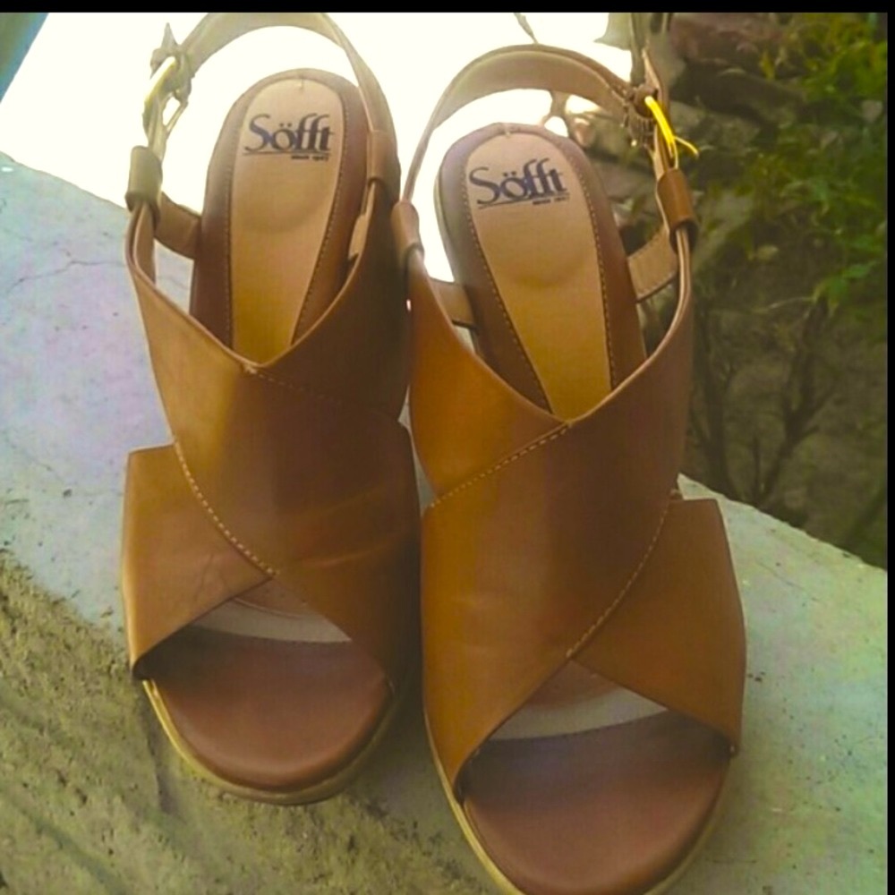 🔥HP! Honey Leather Sandals - Picture 3 of 4